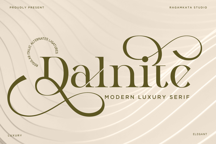 Dalnite - Modern Luxury Serif Font