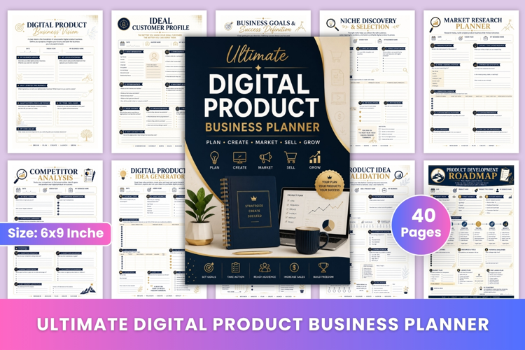 Ultimate Digital Product Business Planner