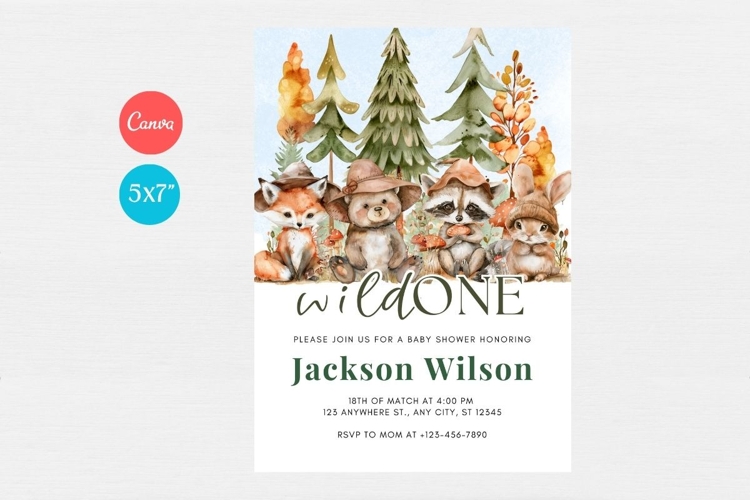 Baby Shower Invitation Template 175