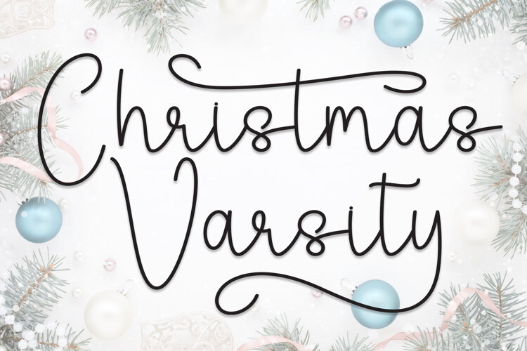 Christmas Varsity example image 1