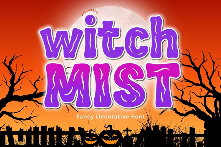 WitchMist - Spooky Halloween Font