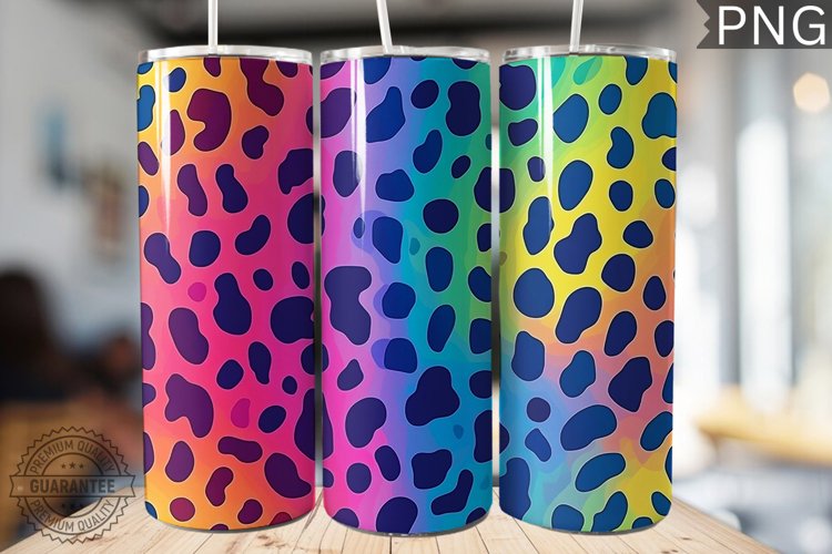 Rainbow Tumbler Wrap Image 4