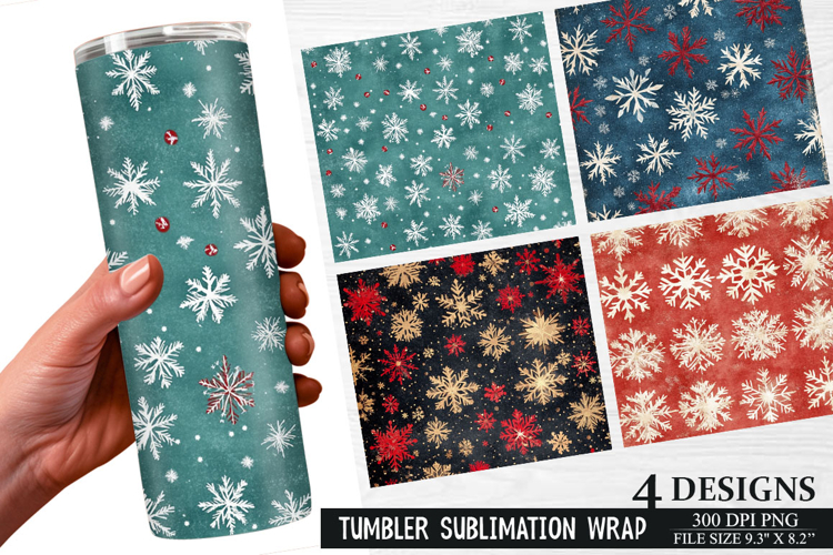 Christmas Tumbler Wrap Image 15