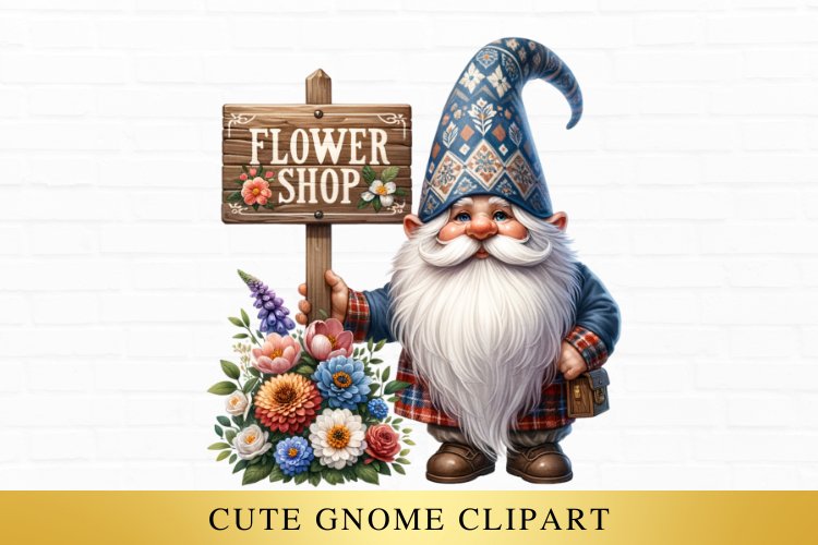 Gnome Clipart Image 12