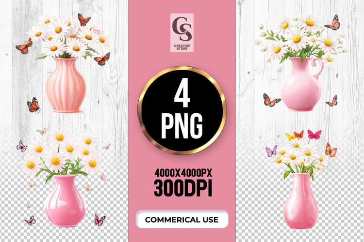 Pink Flower Png Image 23