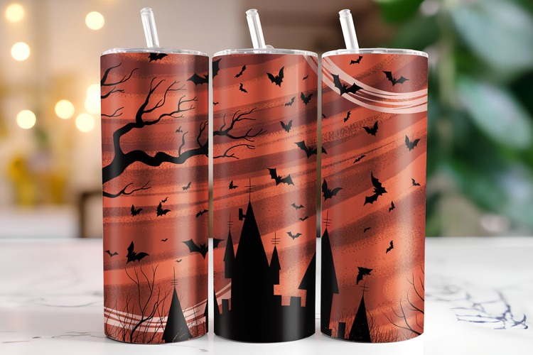 Halloween Tumbler Wrap Image 19