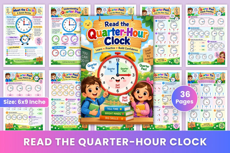 Read the Quarter-Hour Clock example image 1