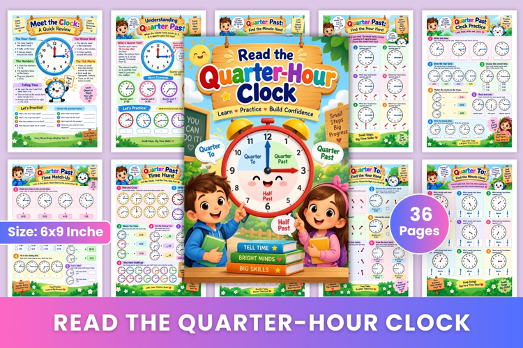 Read the Quarter-Hour Clock