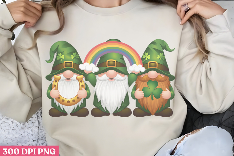 St Patricks Gnome Svg
