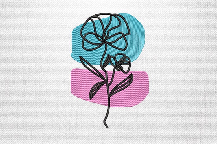 Abstract Embroidery Image 10