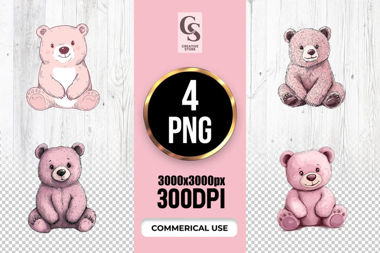 Teddy Bear Clipart Image 3