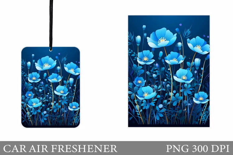 Flowers Flowers Car Air Freshener. Summer Car Air Freshener