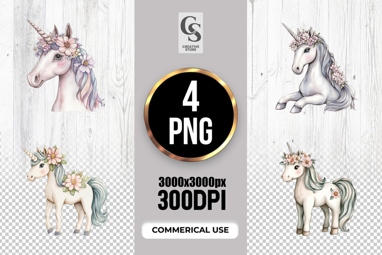 Unicorn Clipart Image 11