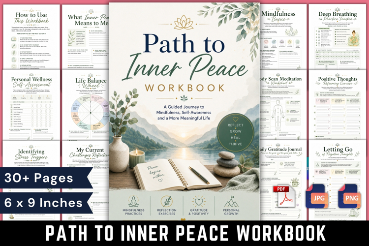 Path to Inner Peace Workbook example image 1