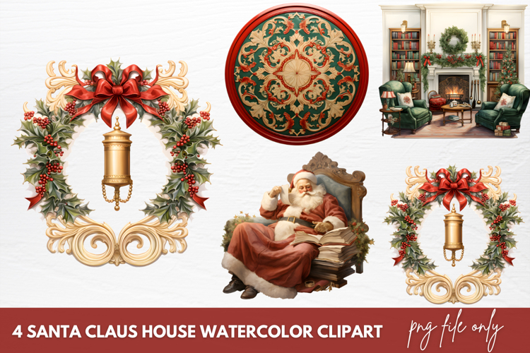 Santa Claus Clipart Image 19