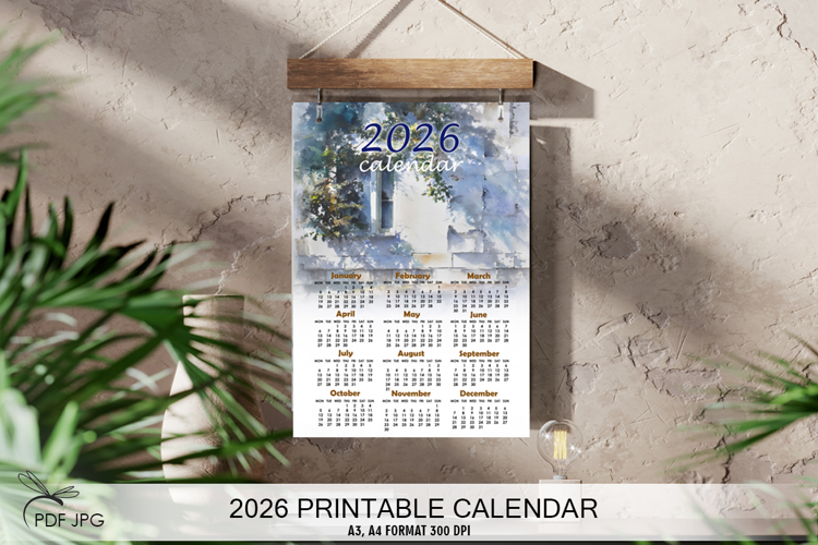 Printable calendar 2026