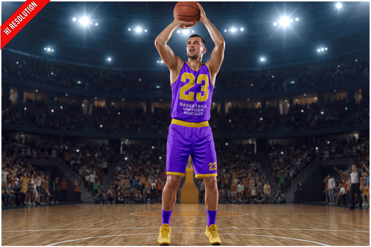 Mens Full Training Uniform Mockup