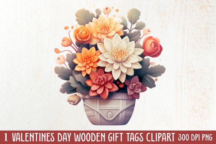 Watercolor Succulent Clipart Image 7