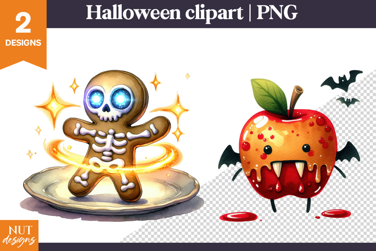 Cute Halloween Clipart Creepy Halloween Sweets Clipart