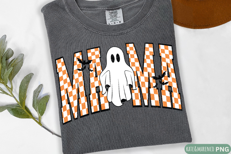 Halloween Mama PNG | Ghost PNG | Retro Fall PNG