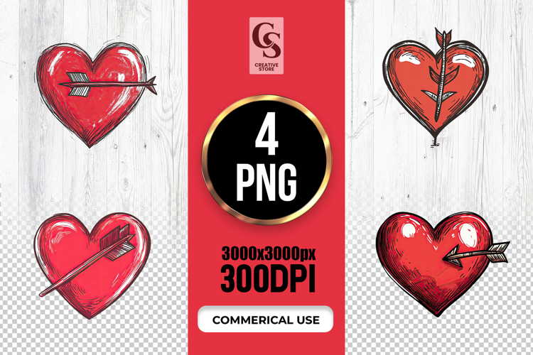 Red Arrow Clipart Image 10