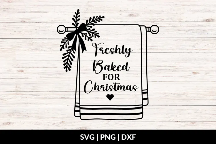 Christmas Baking SVG, Christmas Kitchen Cut File