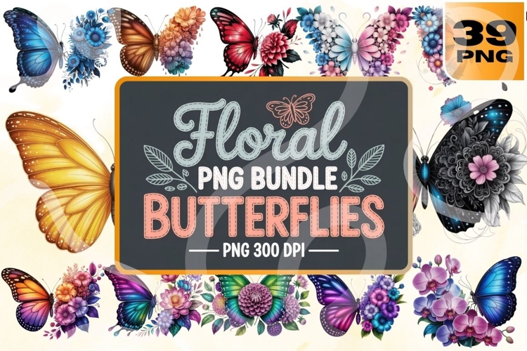 Butterflies Graphic Image 19