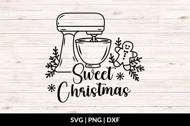 Christmas Kitchen SVG, Christmas Baking SVG, Holiday svg example image 1