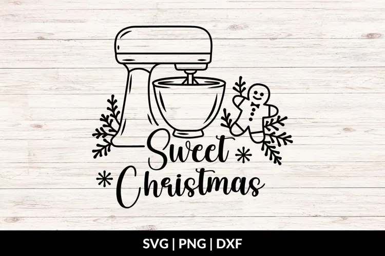 Christmas Kitchen SVG, Christmas Baking SVG, Holiday svg