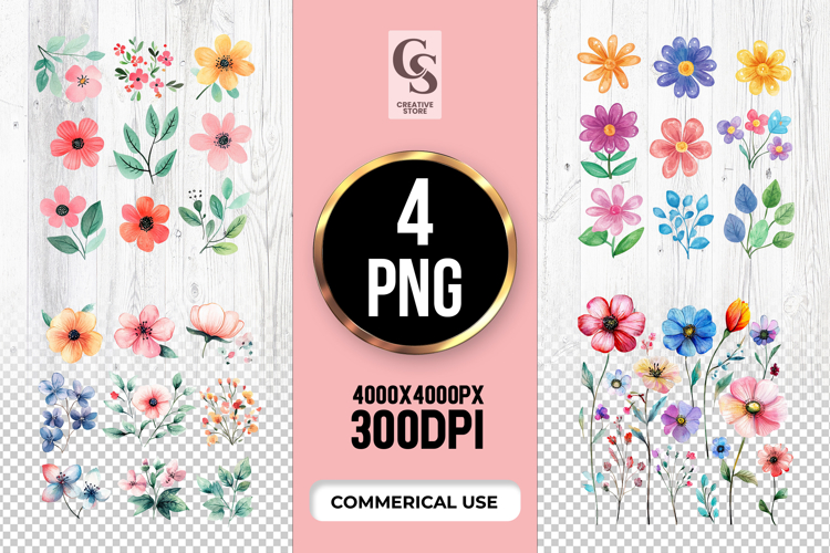 Flower Clipart Png Image 6