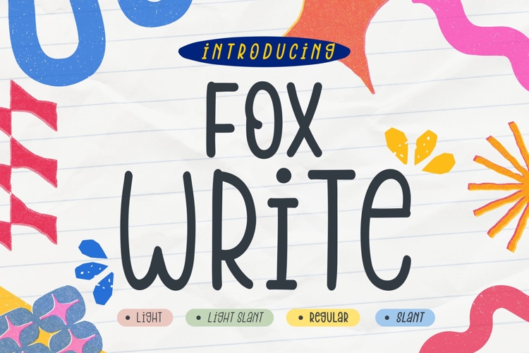 Fox Write Font