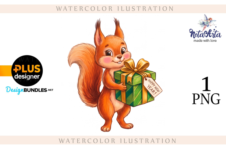 A Festive Christmas Squirrel’s Delight