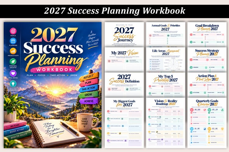 2027 Success Planning Workbook example image 1