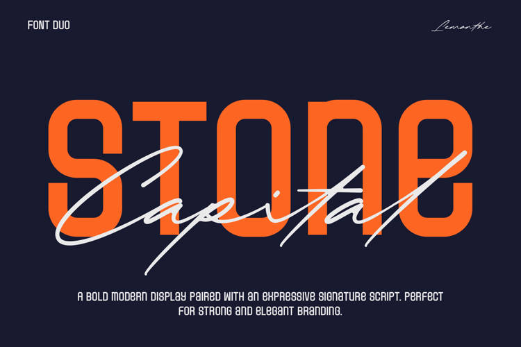 Stone Capital | Font Duo