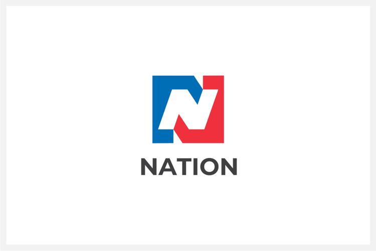 Nation Letter N Logo Design Vector Template