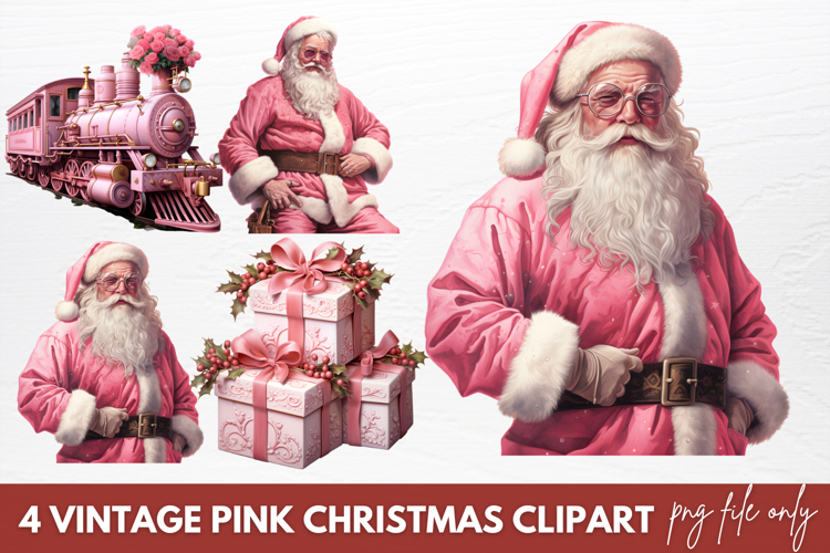 Vintage Christmas Clipart Image 9