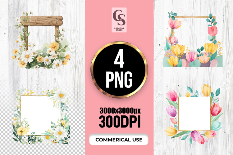 Spring Flower Clipart Image 4