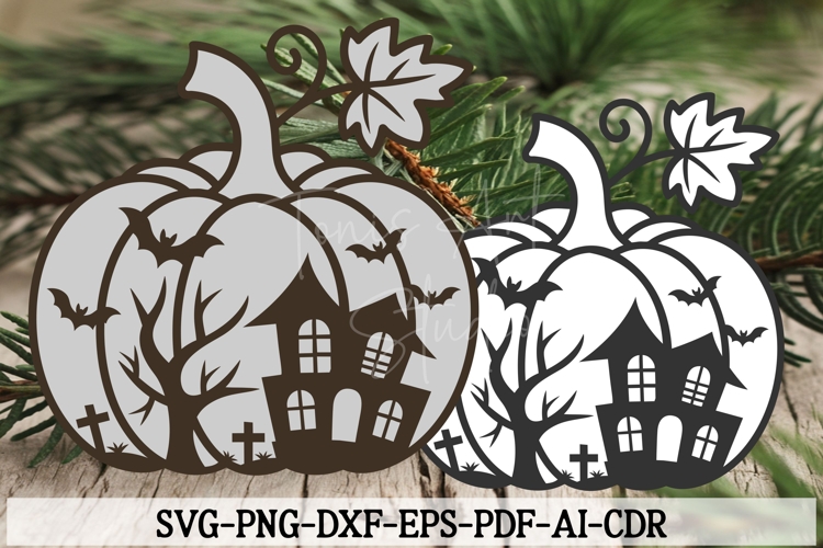 Pumpkin Halloween svg Laser Cut Sign