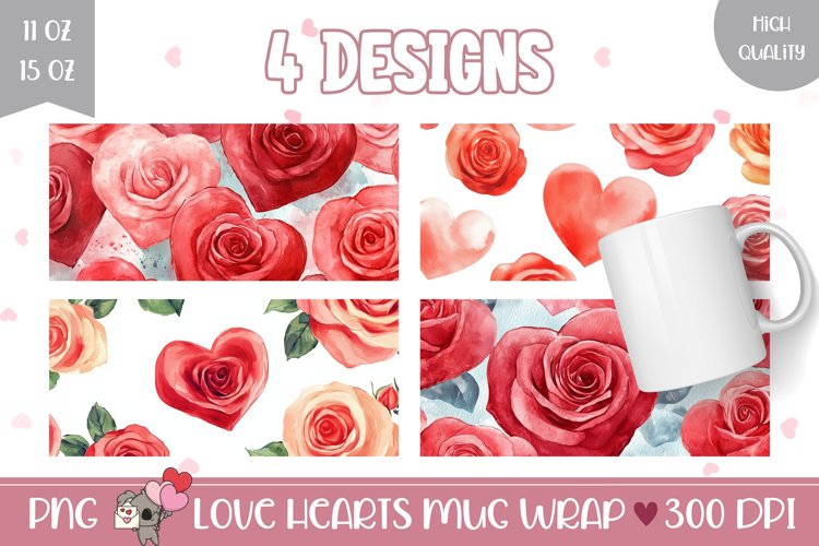 Red Hearts Png Image 9