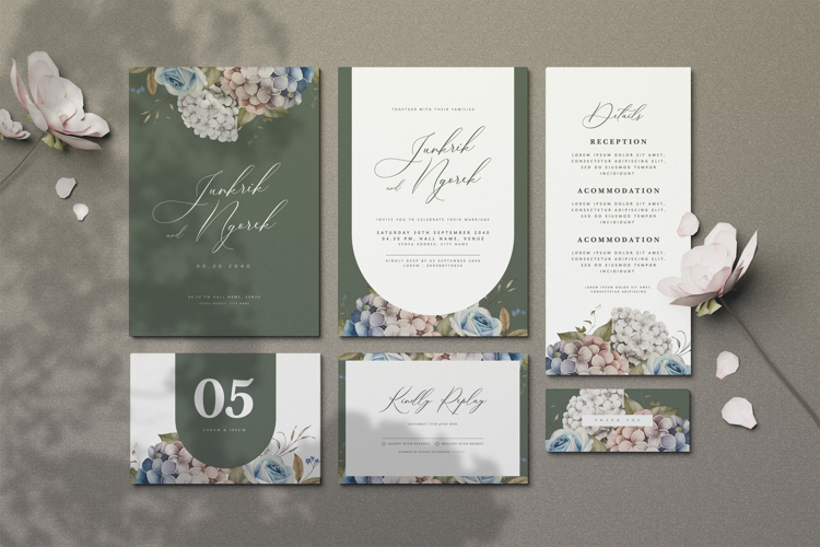 Wedding Invitation Card Template Image 24