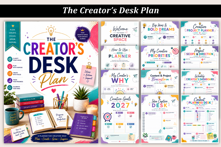 The Creator’s Desk Plan