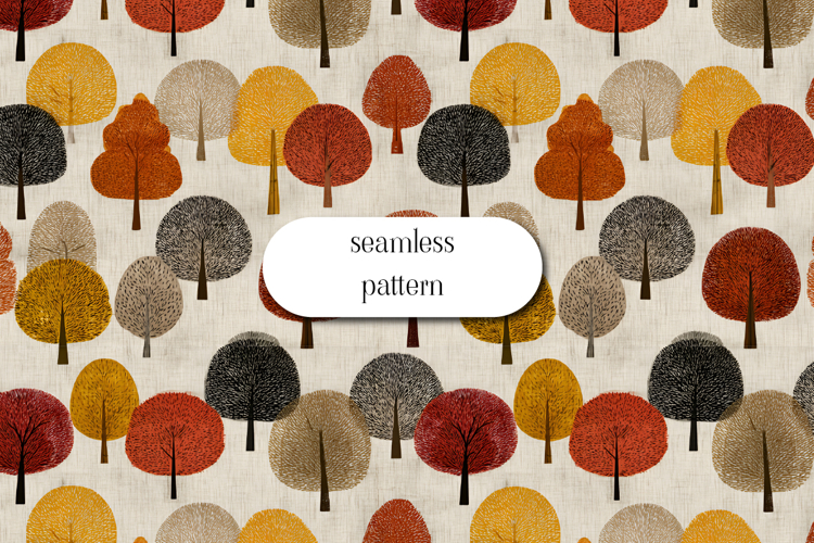Fall Seamless Pattern Image 21