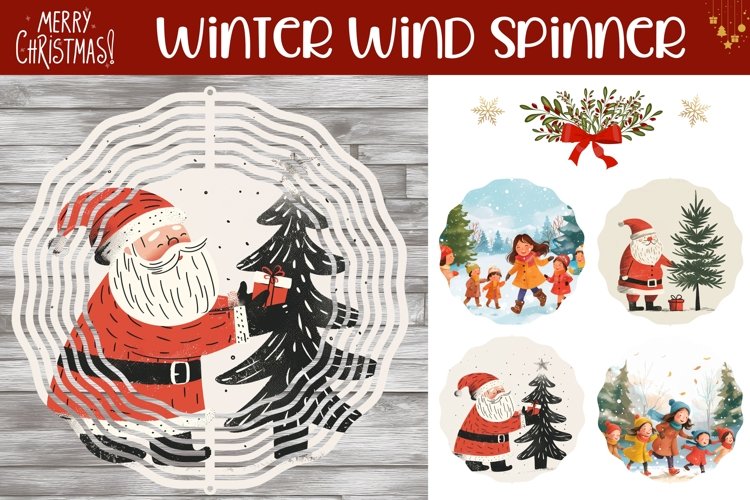 Cute Santa Clipart Image 13