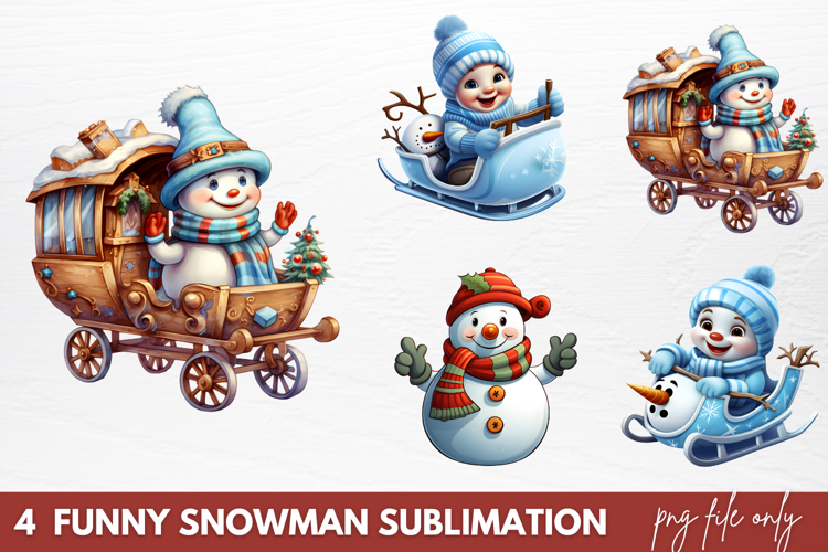 Snowman Clipart Image 20