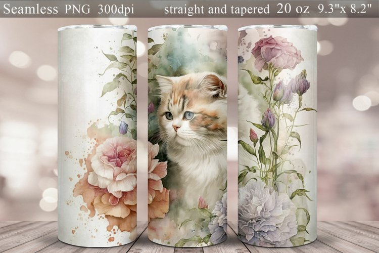 Cat Watercolor Image 7