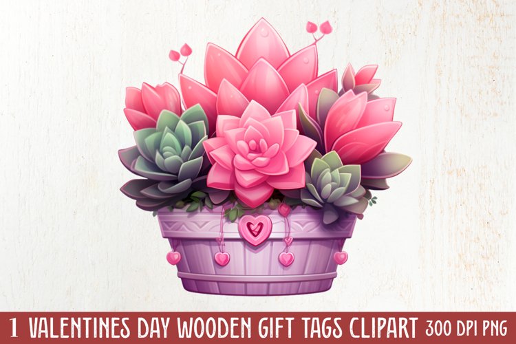 Watercolor Succulent Clipart Image 14