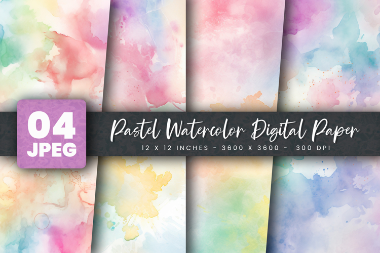 Pink Watercolor Backgrounds Image 20