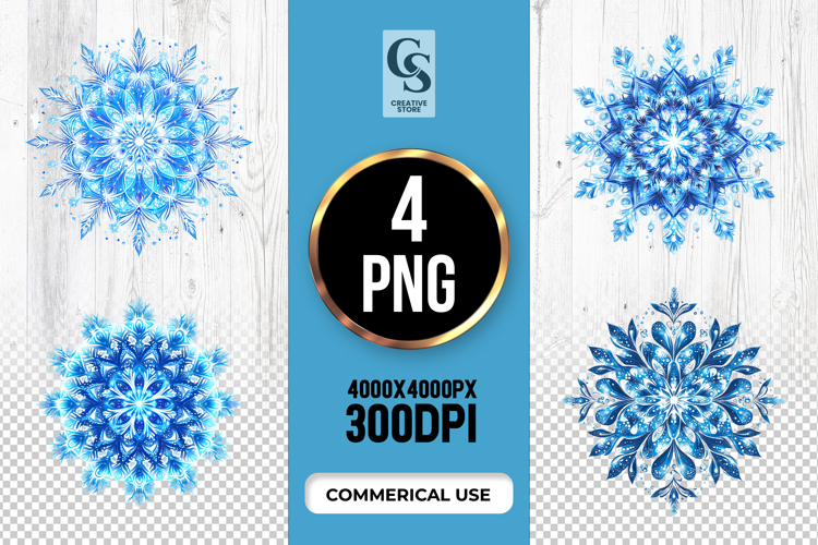 Snowflake Clipart Image 17