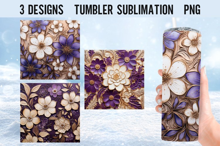 3d Sublimation Tumbler Designs Image 21