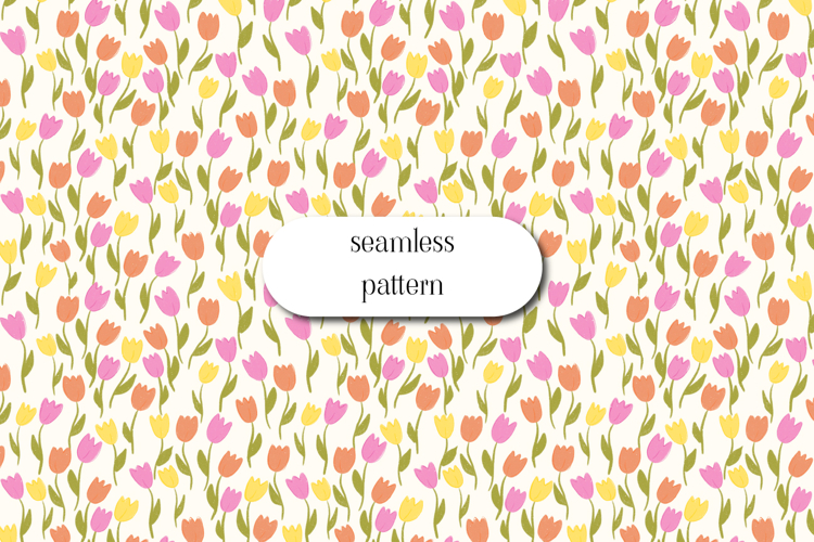 Floral Seamless Pattern Image 5